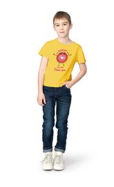 Front View of Boys Donut Tshirt